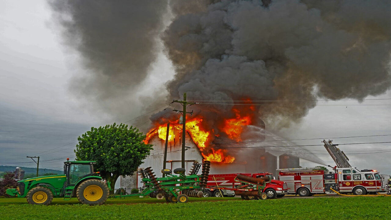 Maxatawny Barn Fire